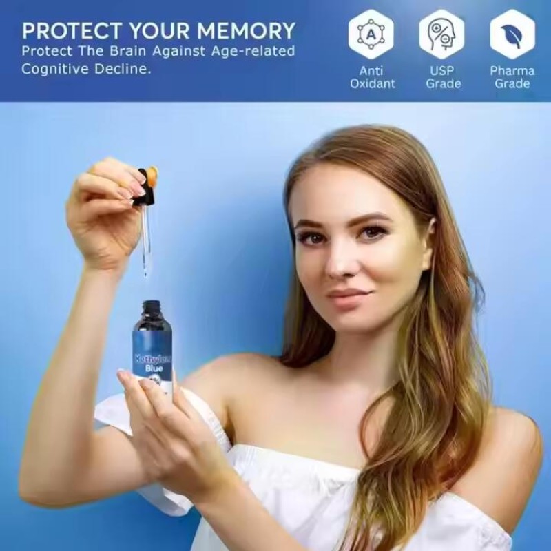 Methylene Blue Drops Supplier - OEM ODM Hot Selling 1% 30ml 50ml 100ml