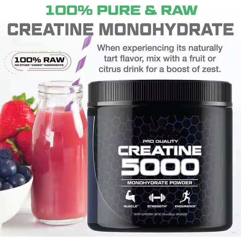 Creatine Monohydrate Powder Manufacturer - OEM ODM Pure Raw Energy Supplement