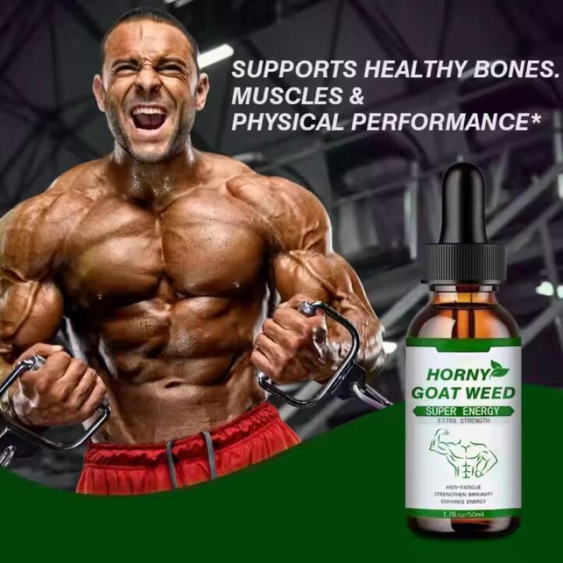 Horny Goat Weed Drops Supplier - OEM ODM Epimedium Kidney Tendons Bones Health