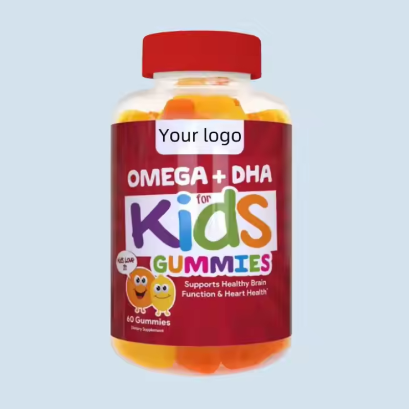 Multivitamin Gummies Supplier - Private Label Children Omega DHA Soft Candy