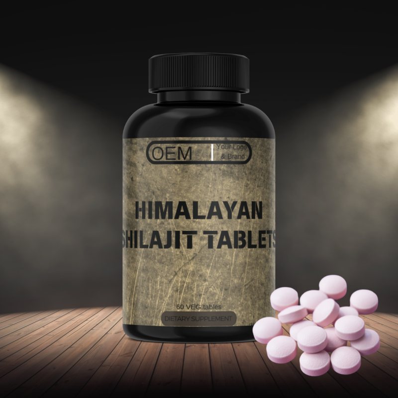 Himalayan Shilajit Pills Supplier - OEM Private Label Pure Dry Drops Tablets