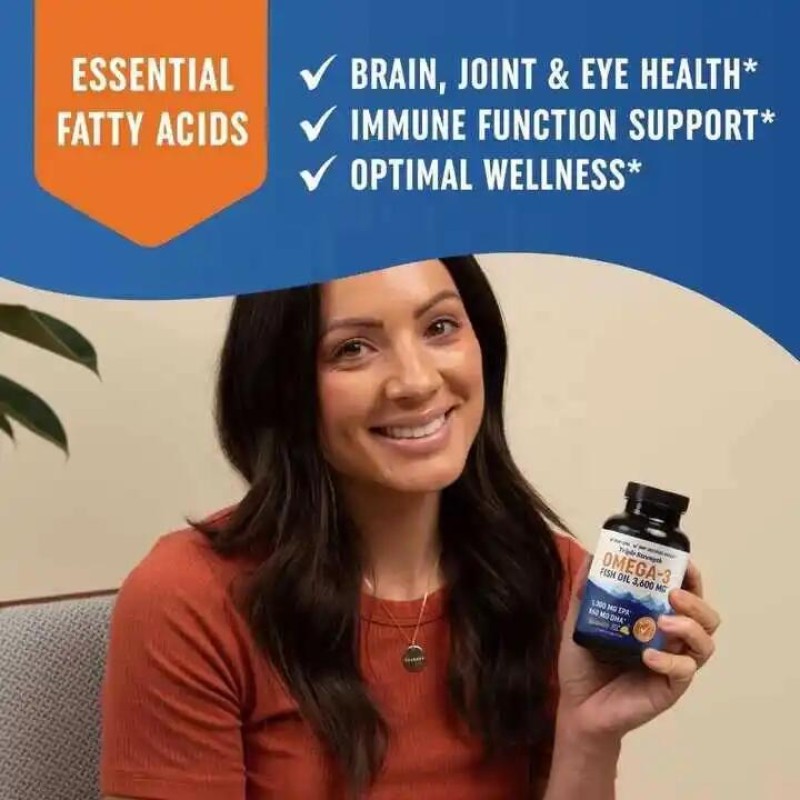 Fish Oil Softgel Capsules Factory - Factory Supply Top Quality Omega-3 EPA DHA