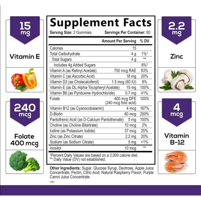 Multivitamin Gummies Manufacturer - Private Label OEM Vitamins A C E B6 B12