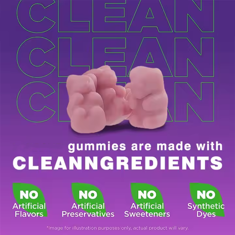 Melatonin Gummies Manufacturer - Private Label Raspberry Sugar Free Vegan