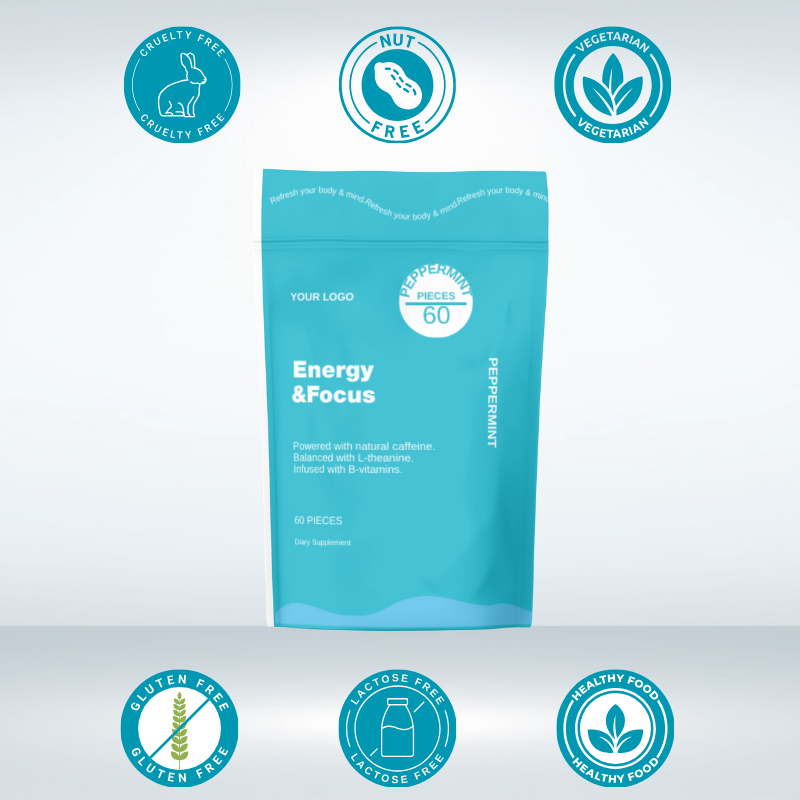 L-Theanine Energy Tablets Supplier - OEM ODM Sugar Free Caffeine Focus Formula