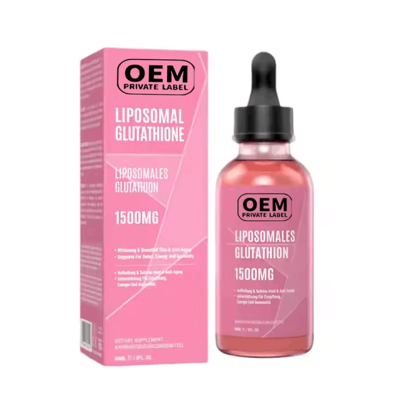 Liposomal Glutathione Drops Factory - OEM ODM L-glutathione Liver Detox Supplement