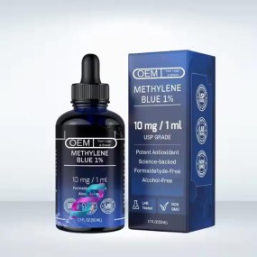 Methylene Blue Drops Supplier - OEM ODM USP Grade 1% 30ml 50ml 100ml