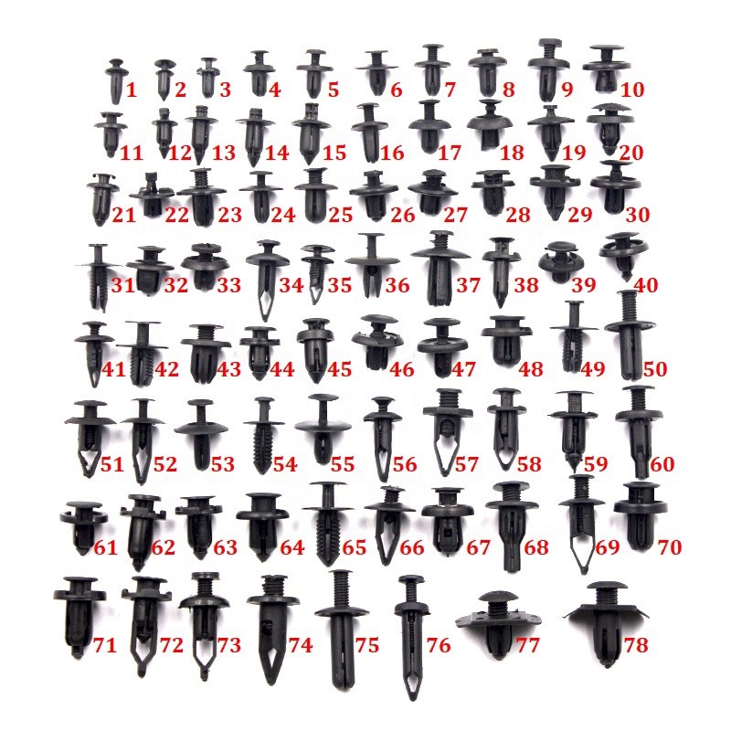 Auto Clips Manufacturer - Wide Range Plastic Fasteners