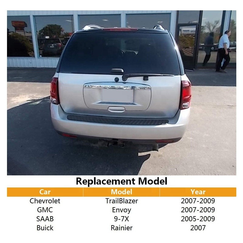 Rear Wiper Set Factory - Chevrolet Trailblazer GMC Envoy