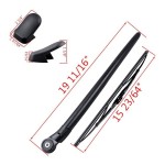 Rear Wiper Blade & Arm Set