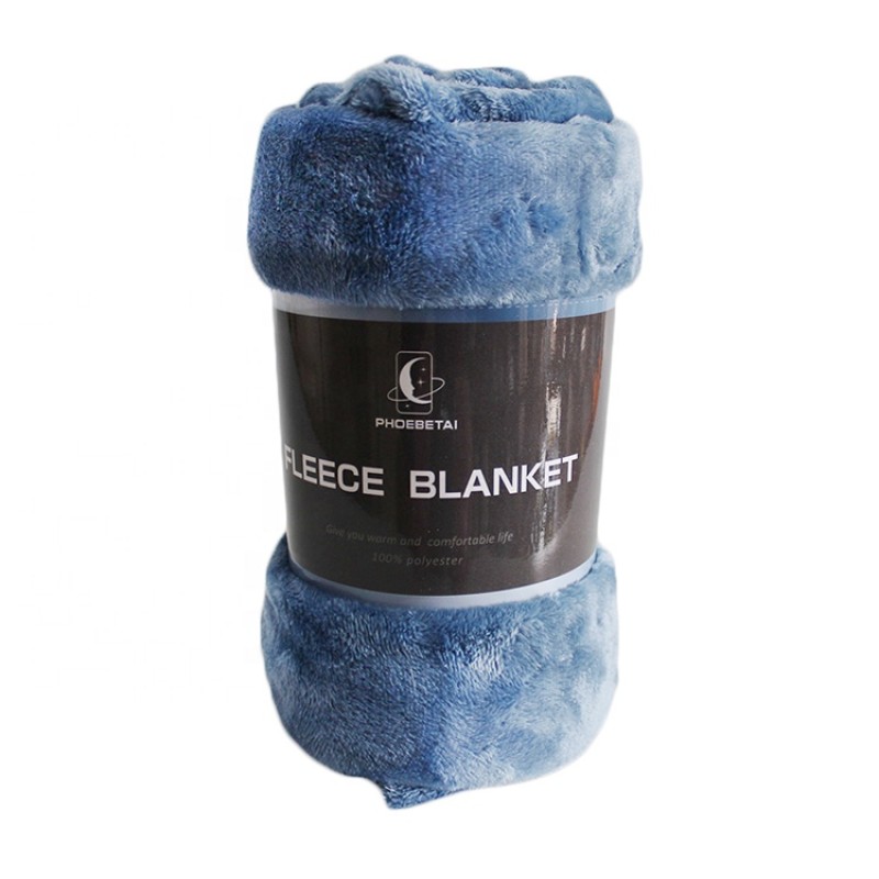 Baby Fleece Blanket Supplier - Hot Selling Household Super Soft