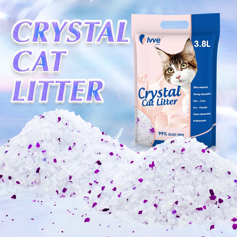 Cat Litter Manufacturer - OEM Silica Gel Scented Crystal