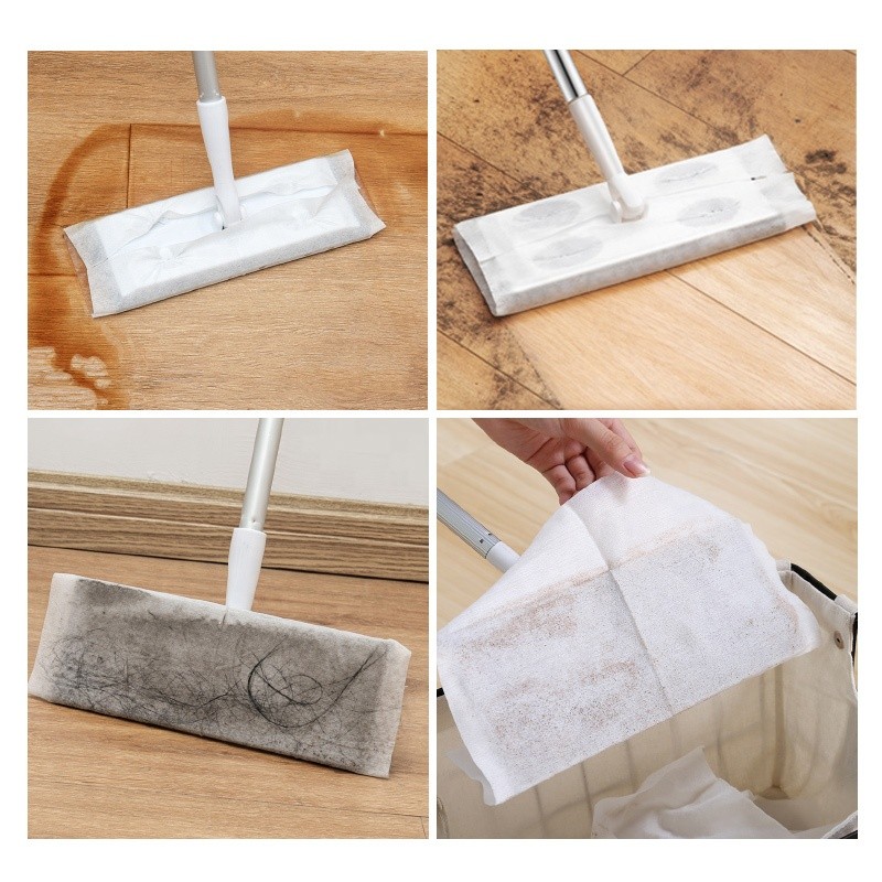 Floor Cleaning Sheets Factory - Large Size Disposable Nonwoven