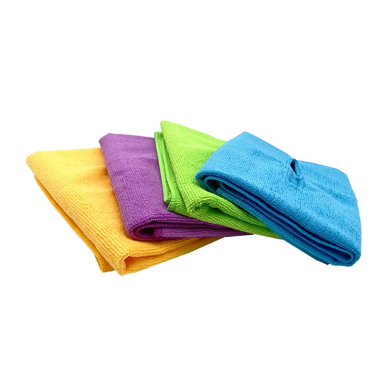 Microfiber Mop Cloth Factory - Household with Hole Cleaning