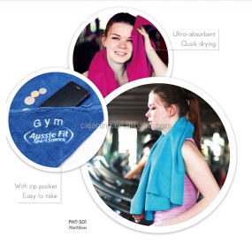 Gym Towel Supplier - Quick Dry Custom Embroidered Logo