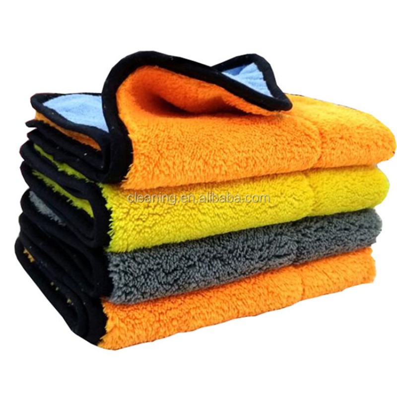 Microfiber Cleaning Cloth Factory - Double-sided 1000gsm Auto Detailing