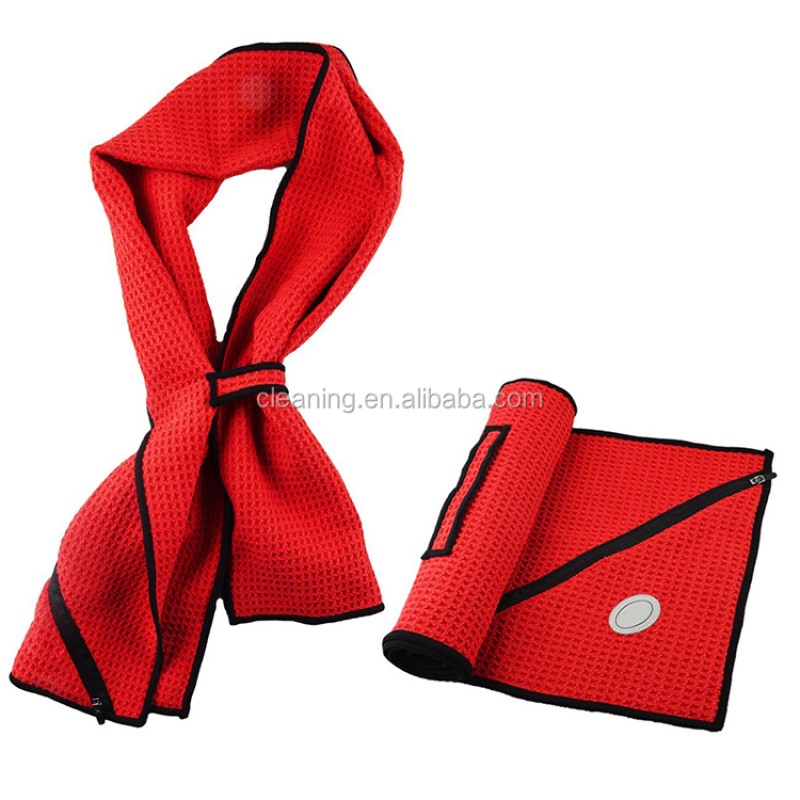 Sport Towel Manufacturer - Microfiber with Zipper Fast Dry