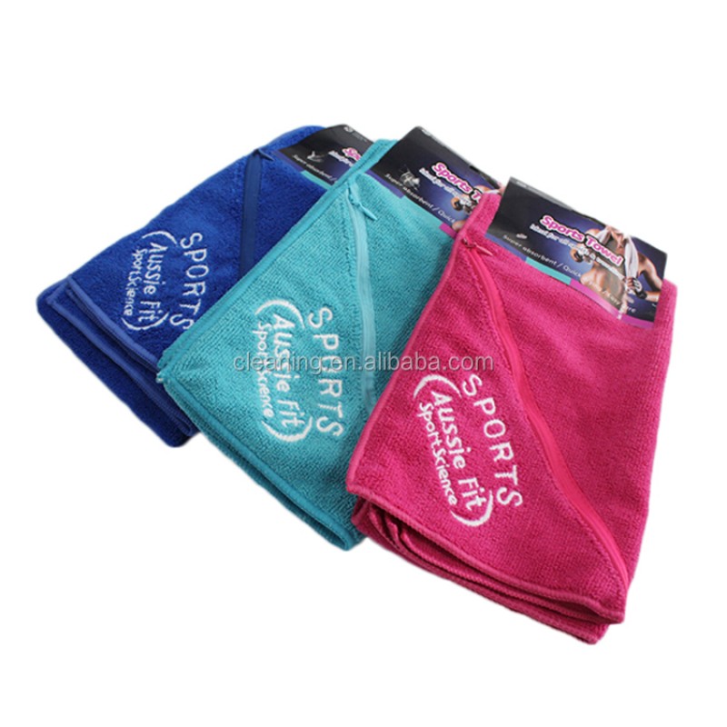 Gym Towel Supplier - Quick Dry Custom Embroidered Logo