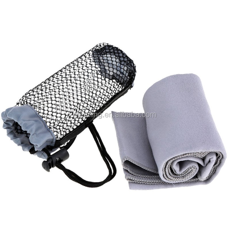 Sport Towel Manufacturer - Microfiber with Zipper Fast Dry