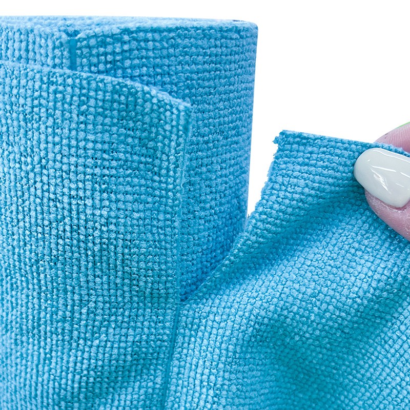 Microfiber Cleaning Cloth Factory - Multipurpose Hand-Torn Roll
