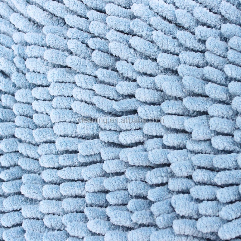 Microfiber Chenille Fabric Factory - 100% Polyester Warp Knitted