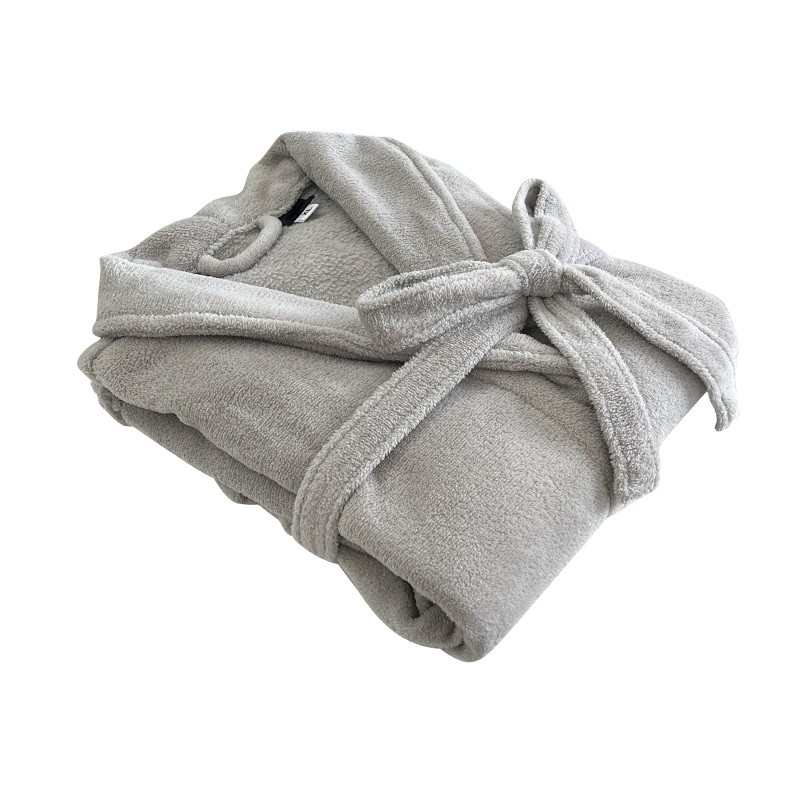 Women Bathrobe Supplier - Fleece Plush Warm Long Robes