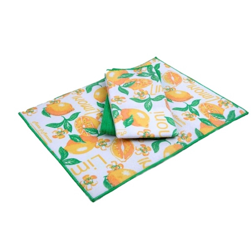 Dish Drying Mat Supplier - Top Water Absorbent Vinyl Embroidery