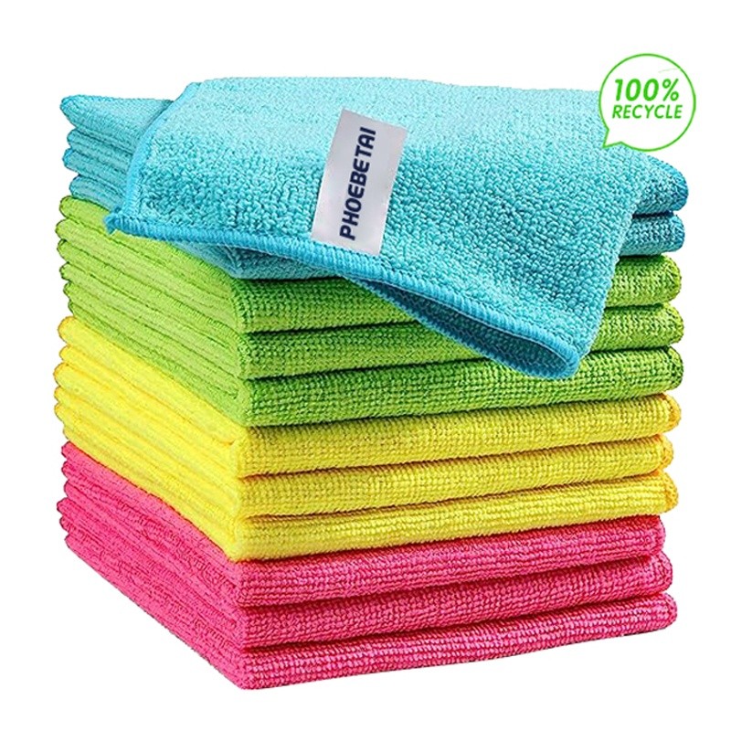 Microfiber Cleaning Towel Manufacturer - Custom Logo Polyamide Cloth