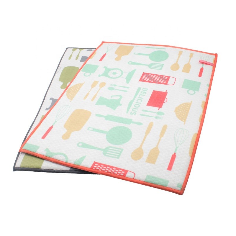 Microfiber Dish Mat Factory - Classic Style Tabletop Drying