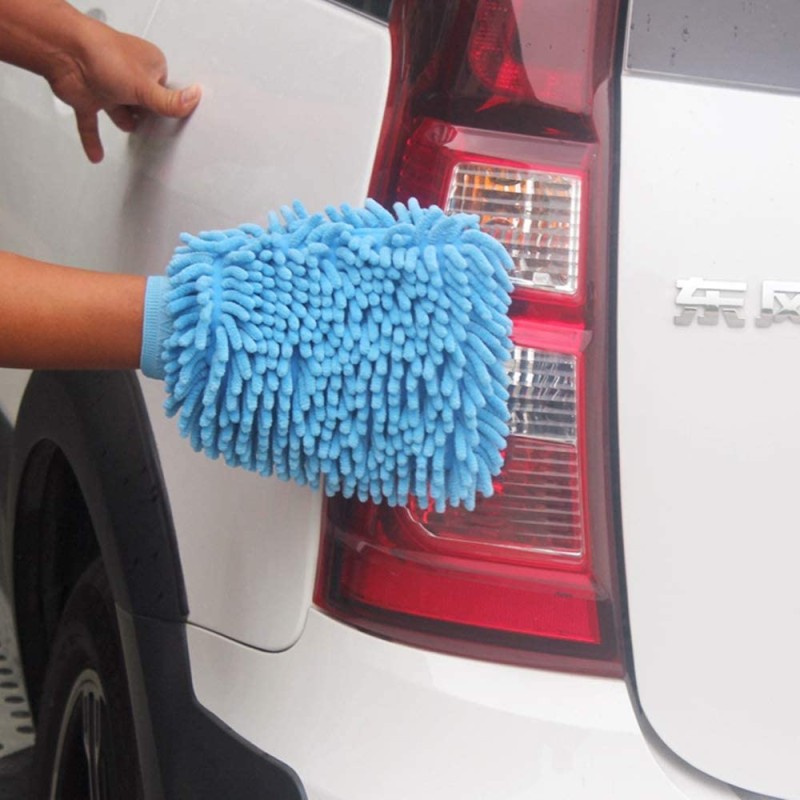 Car Wash Mitt Supplier - Microfiber Chenille Glove OEM