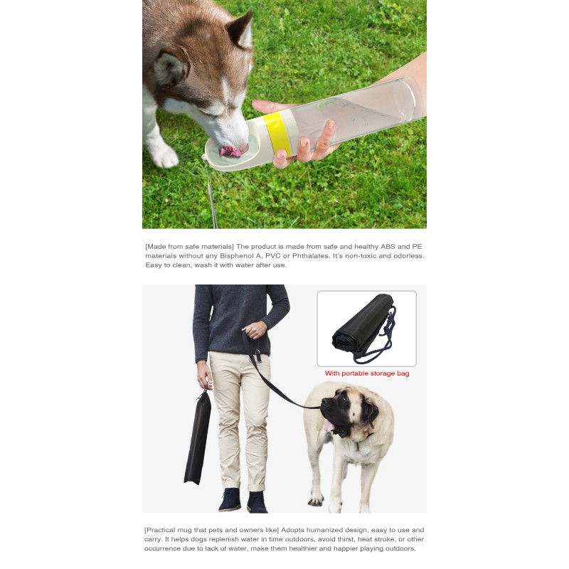 Pet Water Bottle Supplier - High Quality Portable Foldable