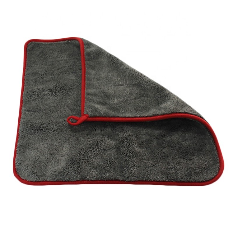 Car Drying Towel Factory - Plush Double Side 1000-1200gsm