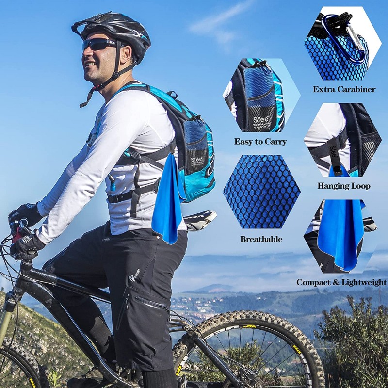 Travel Towel Manufacturer - Portable Microfiber with Mesh Bag