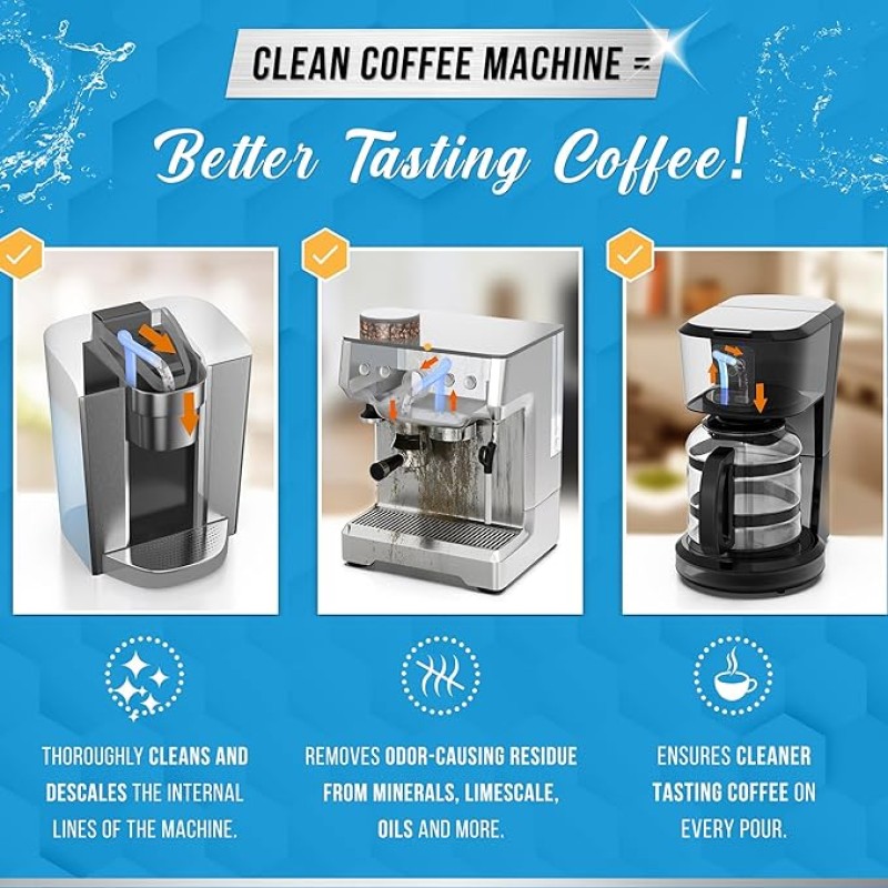 Coffee Machine Cleaning Tablets Factory - OEM Food Grade Fast Dissolving Descaling