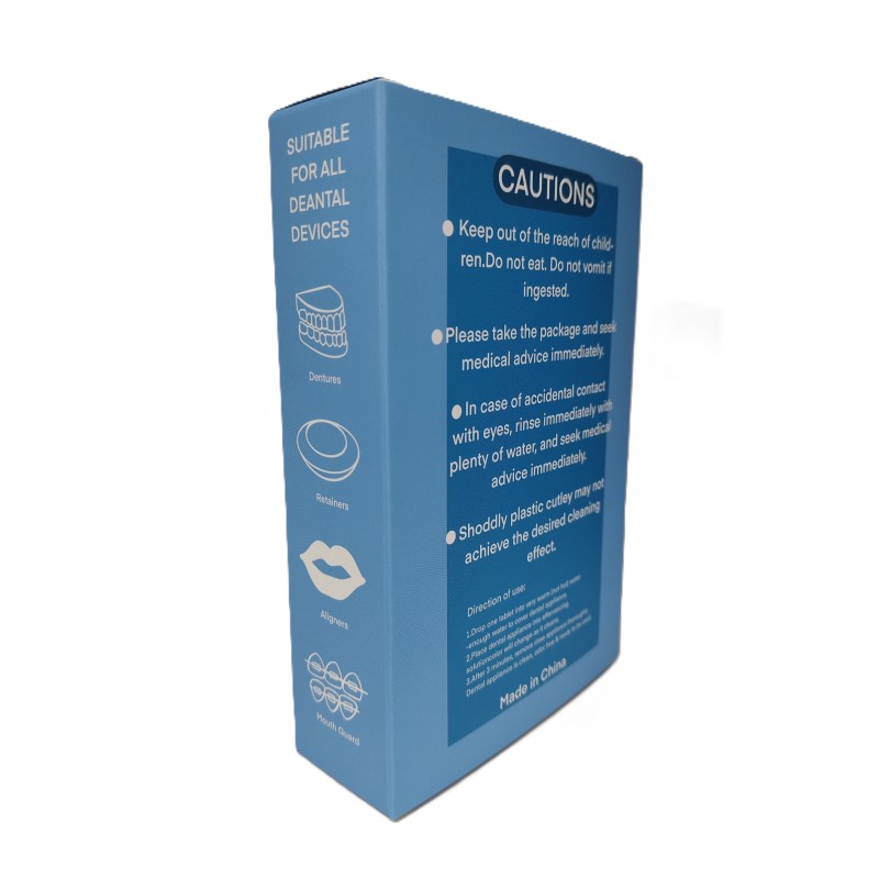 Denture Cleaner Tablets Manufacturer - OEM Custom Solid Shape Effervescent Dental