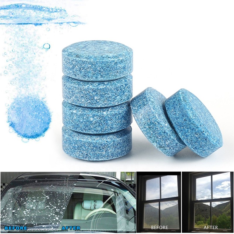 Glass Cleaner Effervescent Tablets Supplier - OEM Wholesale Car Windscreen Detergent