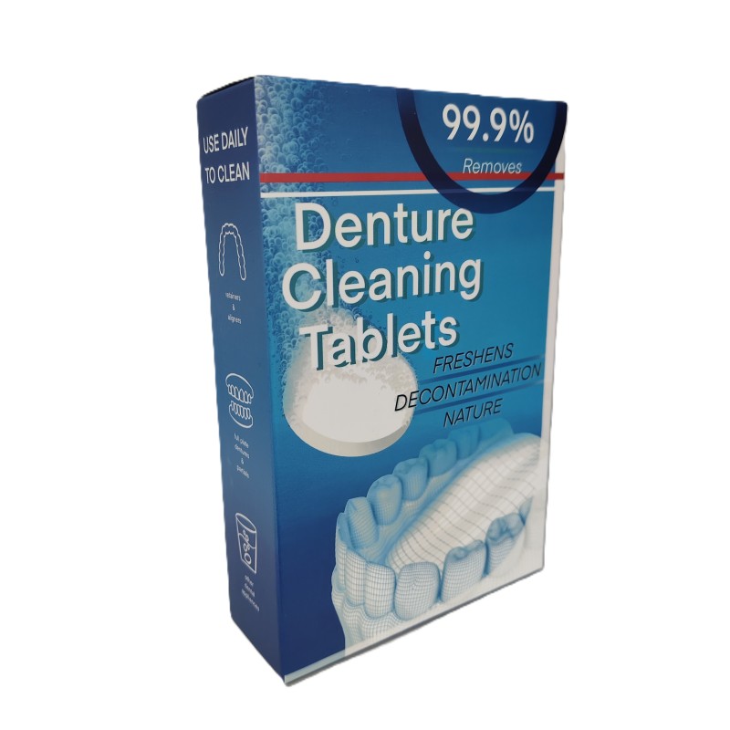 Denture Cleaner Tablets Manufacturer - OEM Custom Solid Shape Effervescent Dental