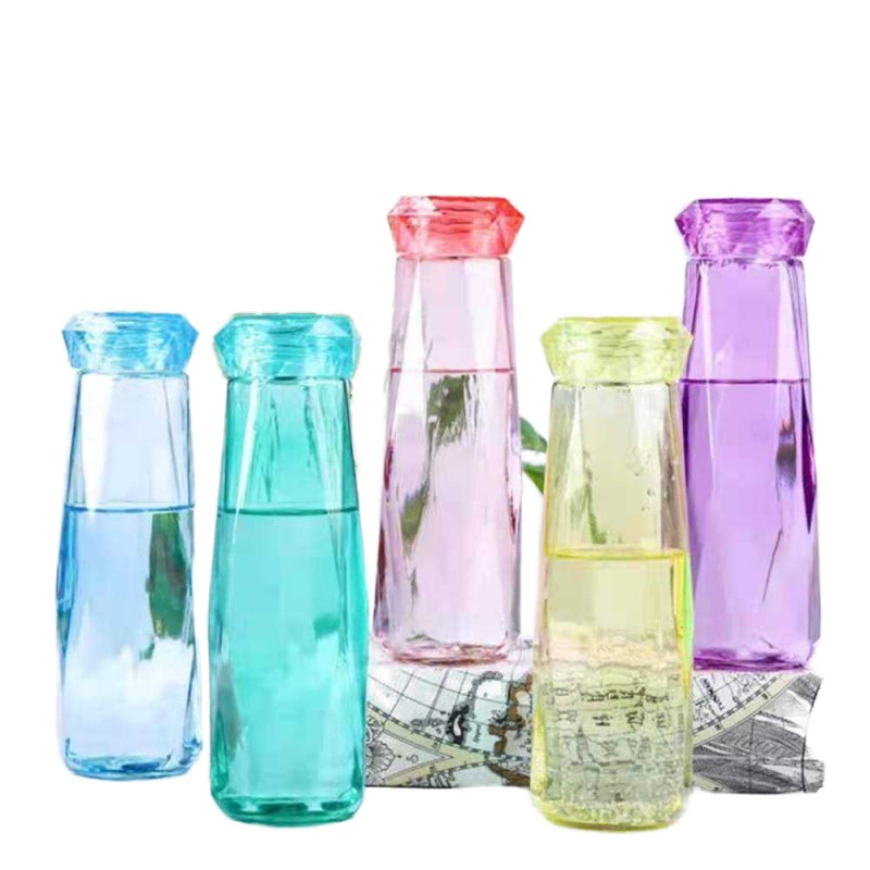 Sports Bottle Supplier - Ergonomic Frosted Crystal Glass