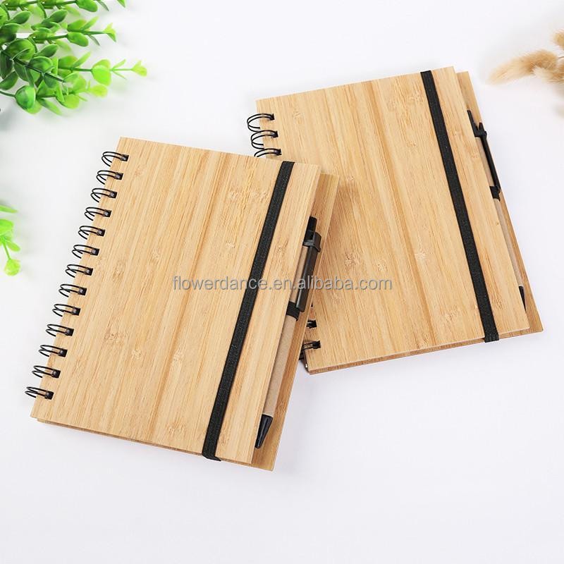 Bamboo Notebook Supplier - Biodegradable Custom Coil