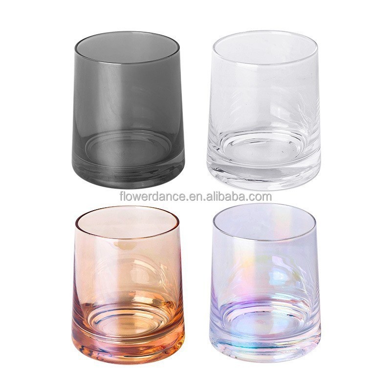 Candle Jars Supplier - Wholesale 10oz Iridescent Lanterns