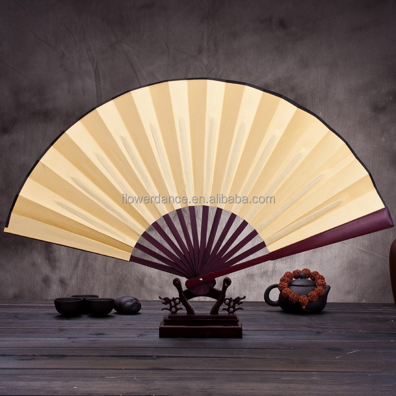 Hand Folding Fans Supplier - Silk Cloth Kungfu Display
