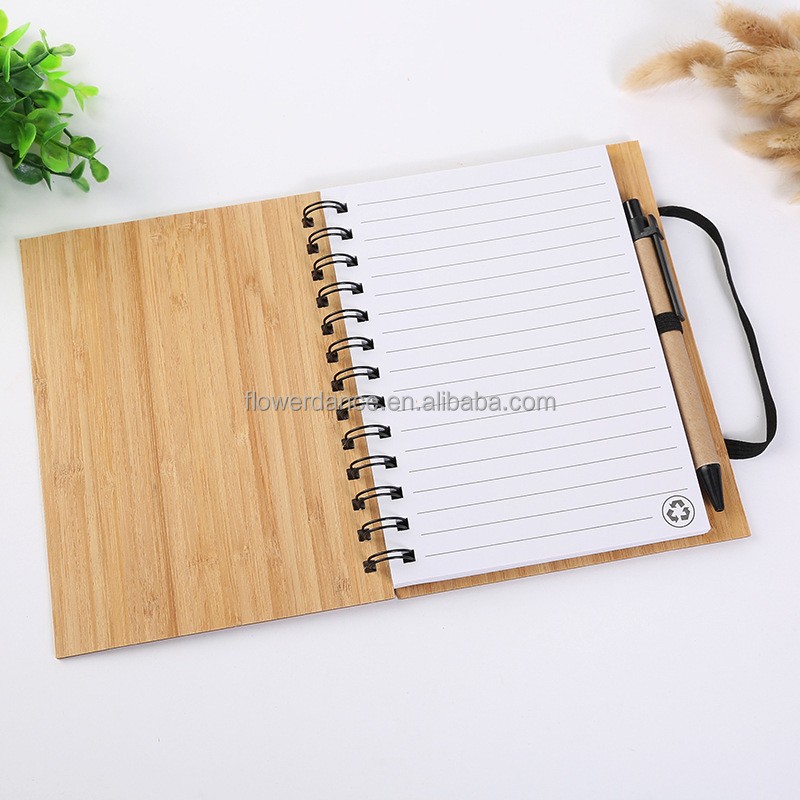 Bamboo Notebook Supplier - Biodegradable Custom Coil