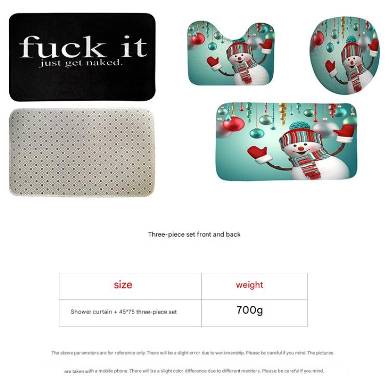 Bathroom Set Manufacturer - Custom Shower Curtain Rugs