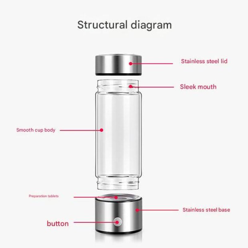 Hydrogen Water Bottle Supplier - Electric Rich Antioxidant Ionizer