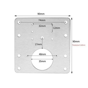 Hinge Repair Plate Manufacturer - Effortless Installation Design