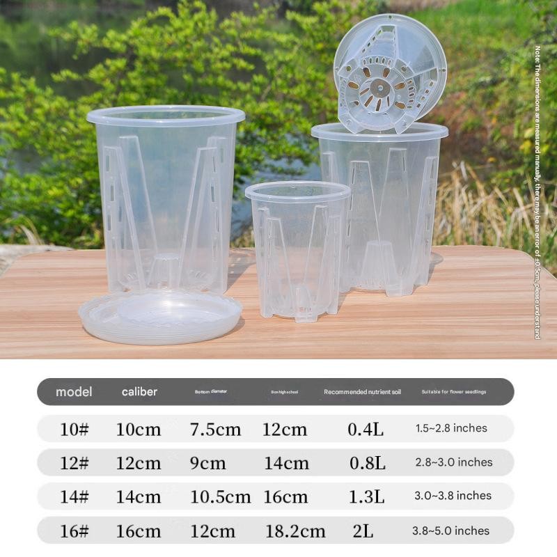Clear Plant Pots Supplier - Thickened Design for Growth