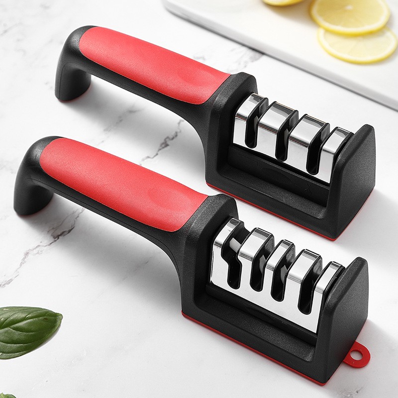 Knife Sharpener Supplier - 4-in-1 Manual Fast Sharpening