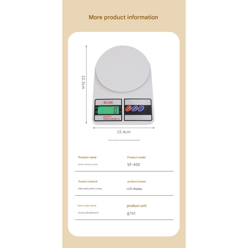 Electronic Scale Supplier - Household Plastic Waterproof