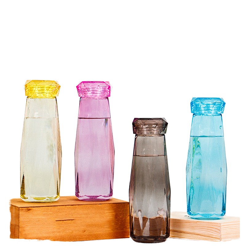 Sports Bottle Supplier - Ergonomic Frosted Crystal Glass