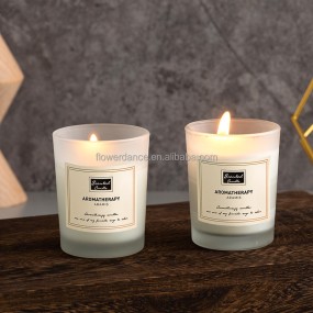 Glass Candle Containers Manufacturer - OEM 8-12oz Tight Lid